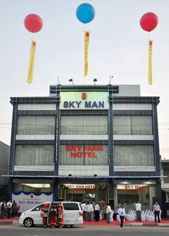 Sky Man Hotel Gyogon Exteriör bild
