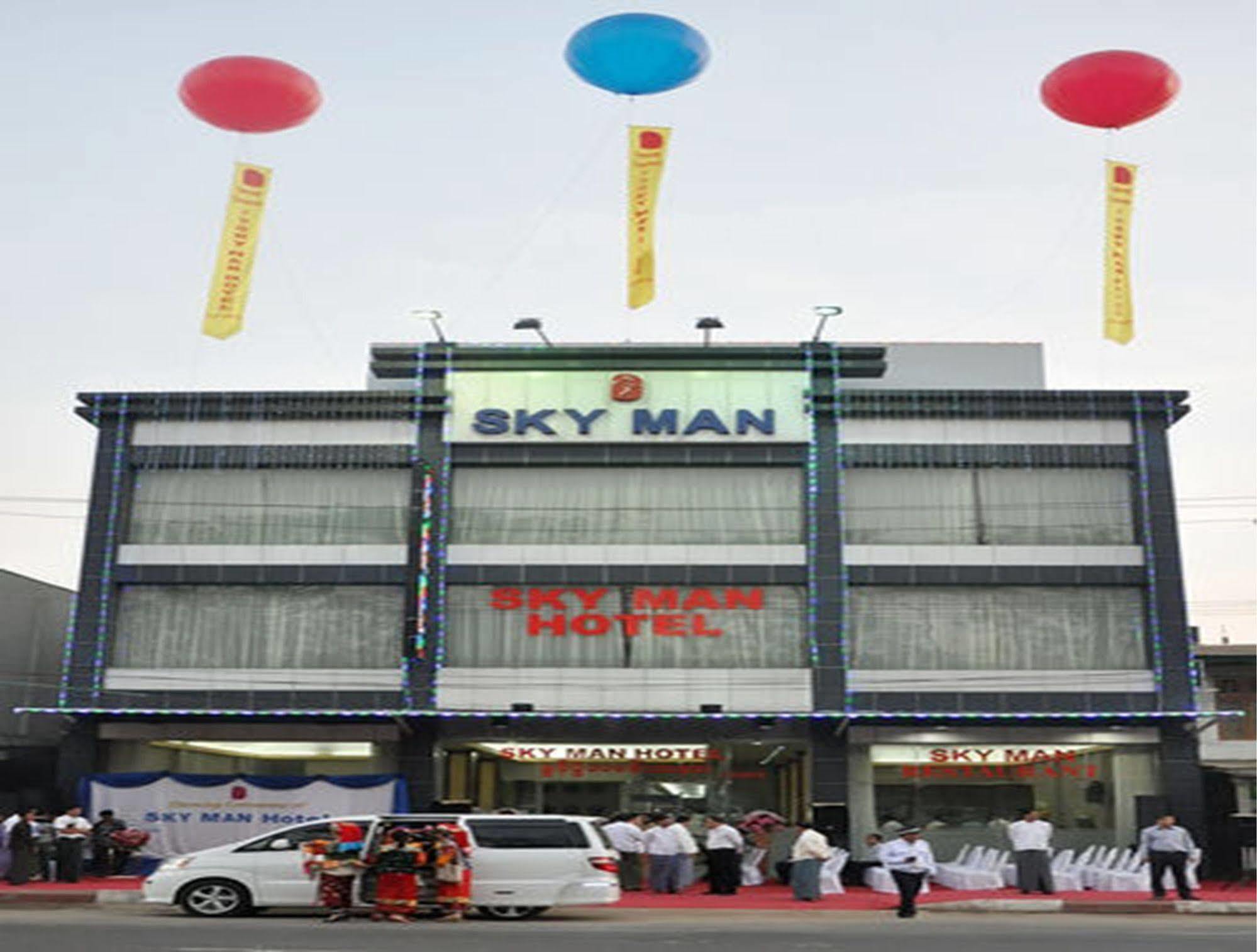 Sky Man Hotel Gyogon Exteriör bild